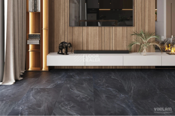 Ceramo Vinilam Stone 8 мм 91910 Неаполитанский Черный фото 3 | FLOORDEALER